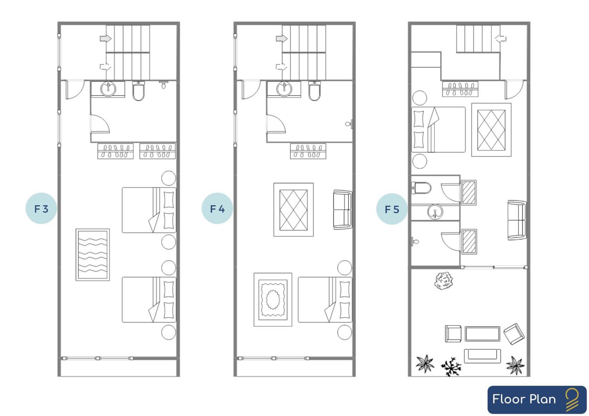 The Mellow At Silom Villa Bangkok Room photo